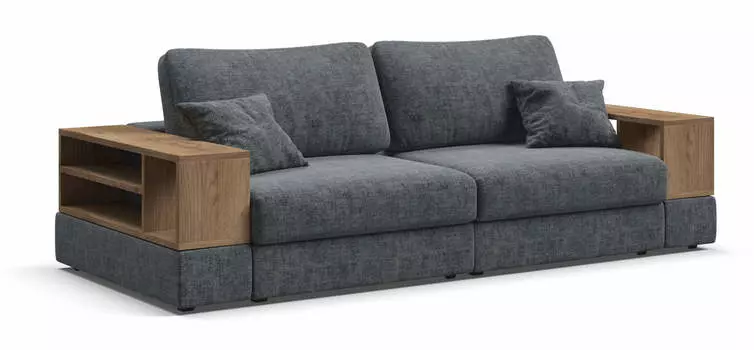 Диван-кровать BOSS MODOOL шенилл IQ серый