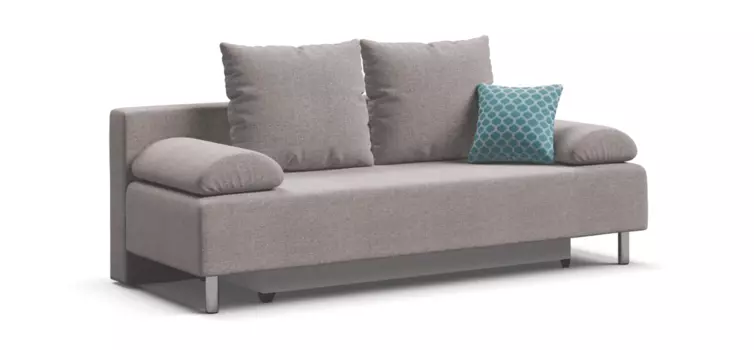 Диван Мадрид 2.0 MINI НПБ рогожка Malmo бежевый