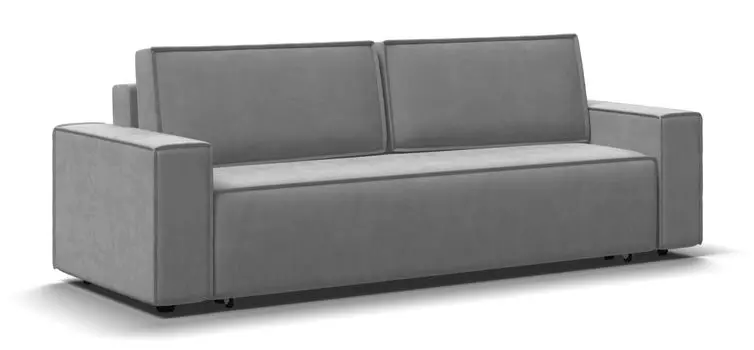 Диван Норд Велюр Monolit сталь