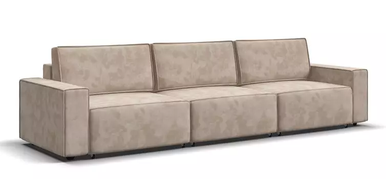 Диван Оскар MAX велюр Alkantara пепел