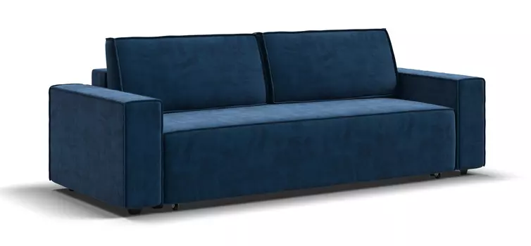 Диван Норд Велюр Monolit синий