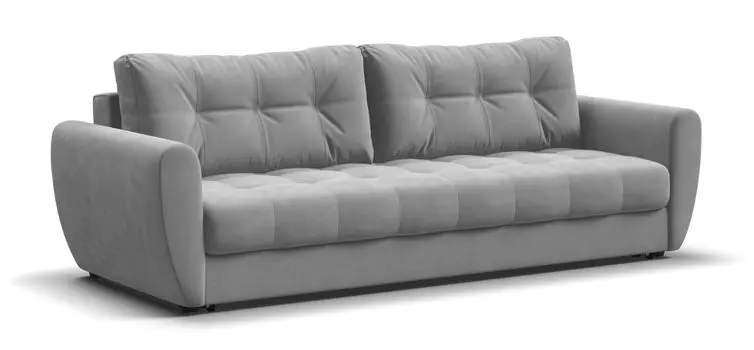 Диван Престон велюр Monolit сталь