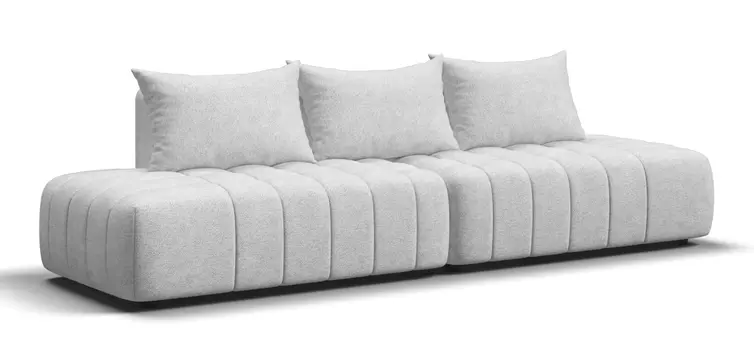 Диван прямой Босс Твин Шенилл CLOUD милк