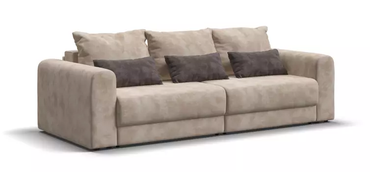 Диван Ричмонд SE Велюр Alkantara пепел