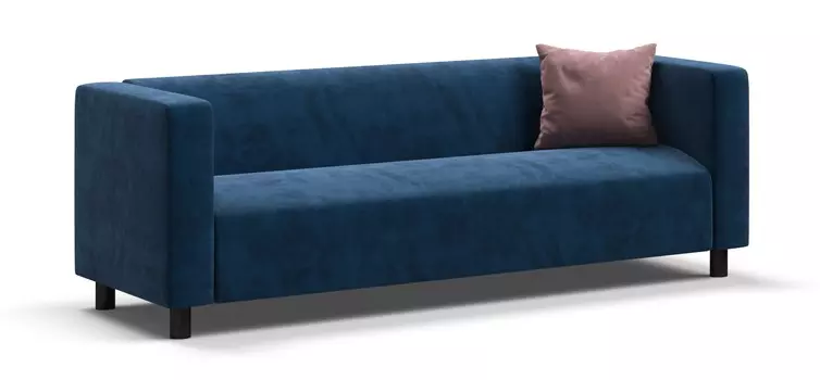 Диван Смарт велюр Monolit синий