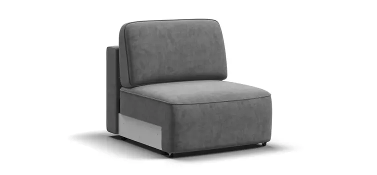 KING MODOOL база сп. место Велюр Royal стоун