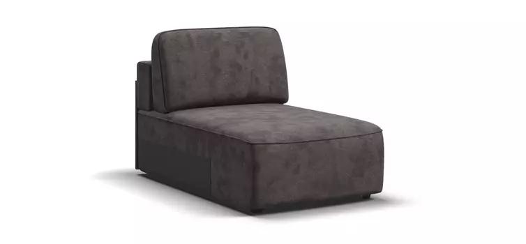 KING MODOOL оттоманка Велюр Alkantara серый