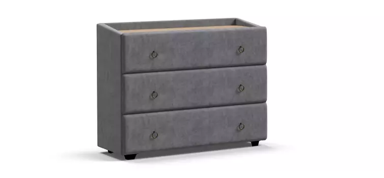 Комод BOSS Classic Велюр Роял агат, Орех Селект