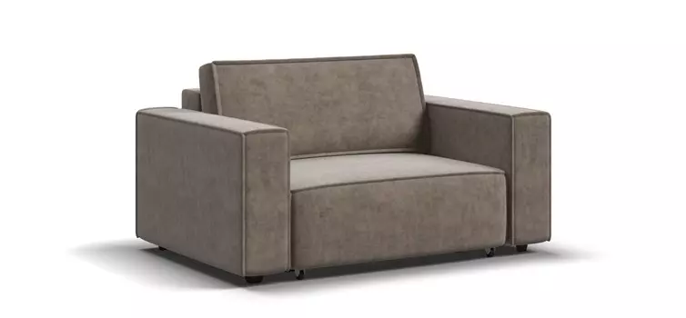 Кресло BOSS SOFT MODOOL Велюр Royal тауп NEW