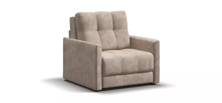 Кресло-кровать BOSS LOFT велюр Alkantara пепел