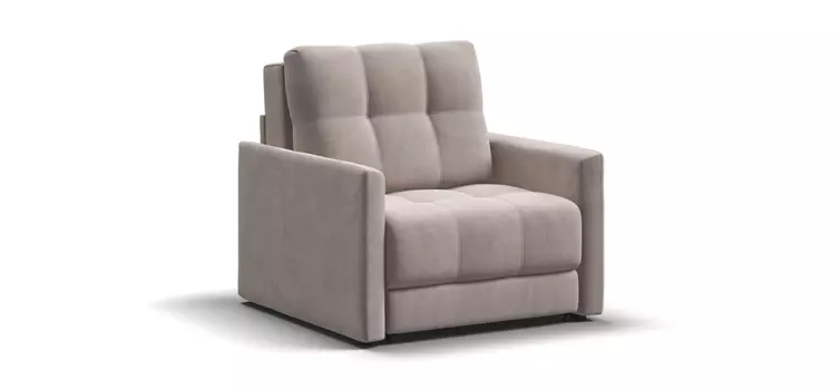 Кресло-кровать BOSS LOFT велюр Monolit латте