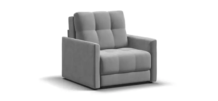 Кресло-кровать BOSS LOFT велюр Monolit сталь