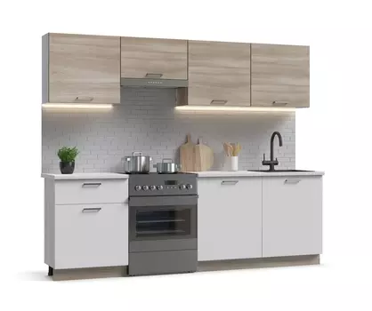 Кухонный гарнитур Люкс-240 Сонома