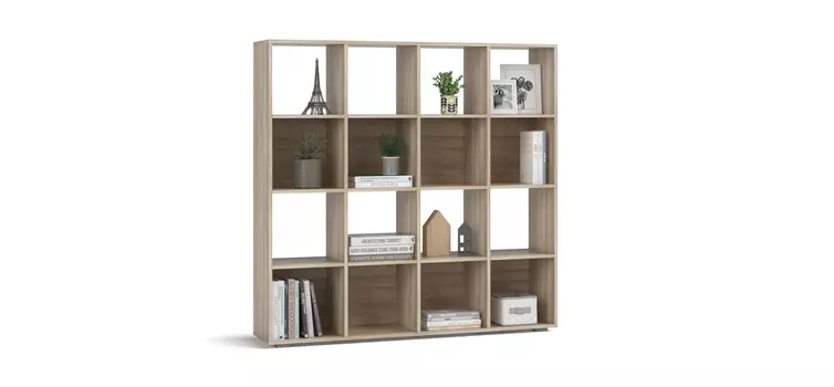 LUX Стеллаж 4х4 Сонома