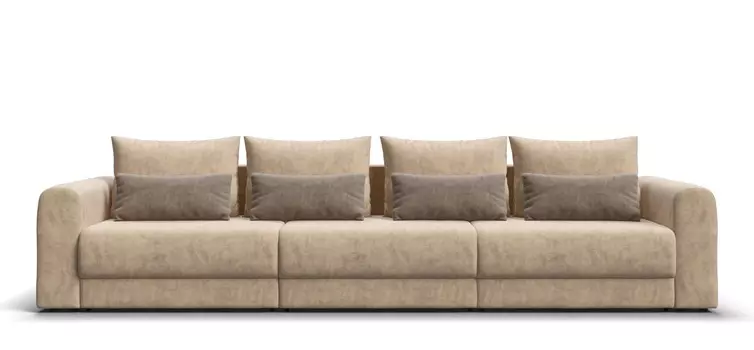 Модульный диван РИЧМОНД MODOOL MAX Велюр Роял шампань