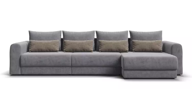 Модульный угловой диван РИЧМОНД MODOOL MAX Велюр Роял агат