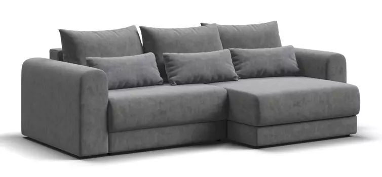 Модульный угловой диван РИЧМОНД MODOOL Велюр Royal стоун