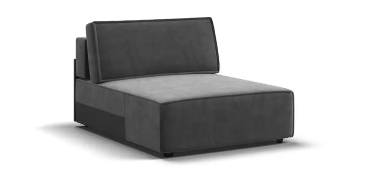 Оттоманка BOSS SOFT MODOOL велюр Monolit серый