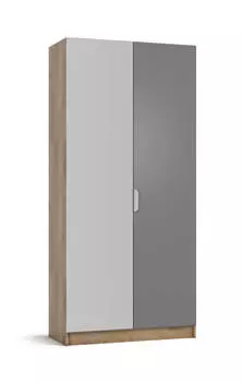 ШКАФ BOSS-100 Крафт табачный, Серый графит