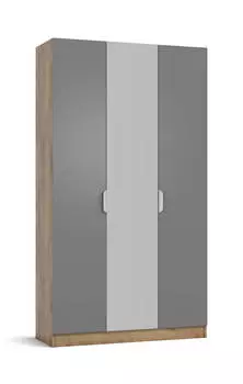 ШКАФ BOSS-120 Крафт табачный, Серый графит