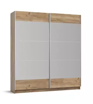 Шкаф-купе BOSS-200 Крафт табачный, зеркало