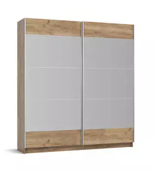 Шкаф-купе BOSS-200 Крафт табачный, зеркало