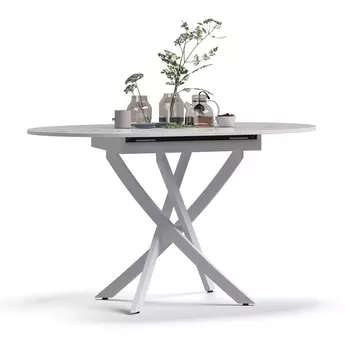 Стол Boss One NEW Белый мрамор, Белый