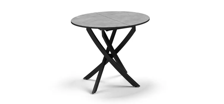 Стол Boss One NEW Бетон, черный