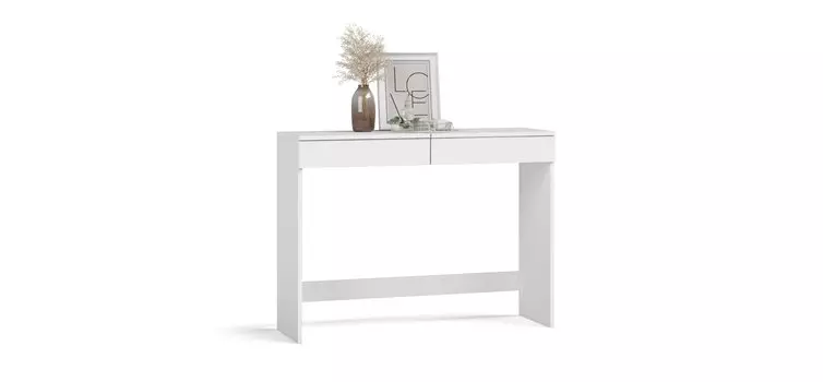 Столик туалетный СИМПЛ Белый снег