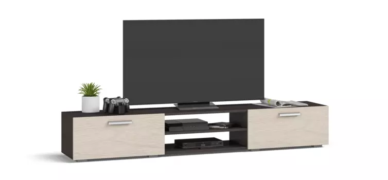 Тумба TV LUX 175 Венге, Дуб