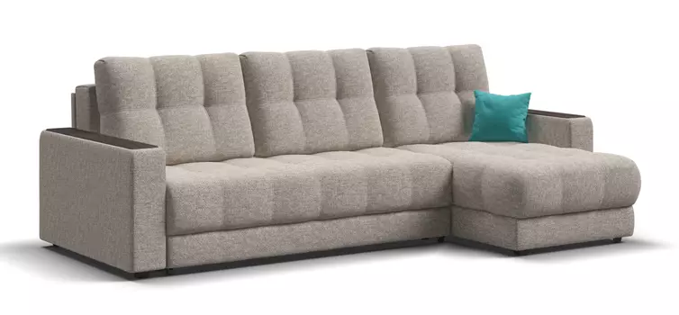 Угловой диван BOSS 3.0 Classic XL Рогожка Vento бежевый