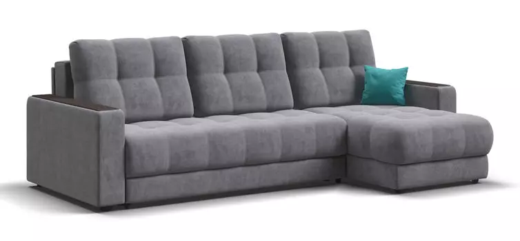 Угловой диван BOSS 3.0 Classic XL Велюр Роял агат