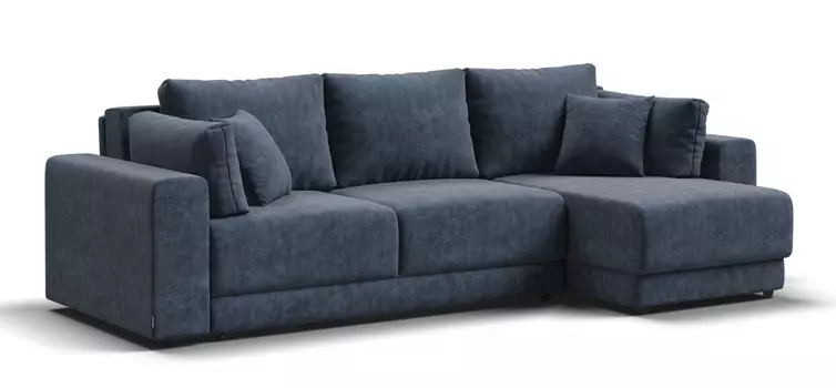 Угловой диван Босс Прайм ХЛ Велюр Royal топаз