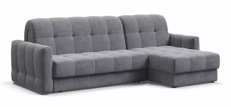 Угловой диван BOSS Sleep 140 Велюр Royal агат