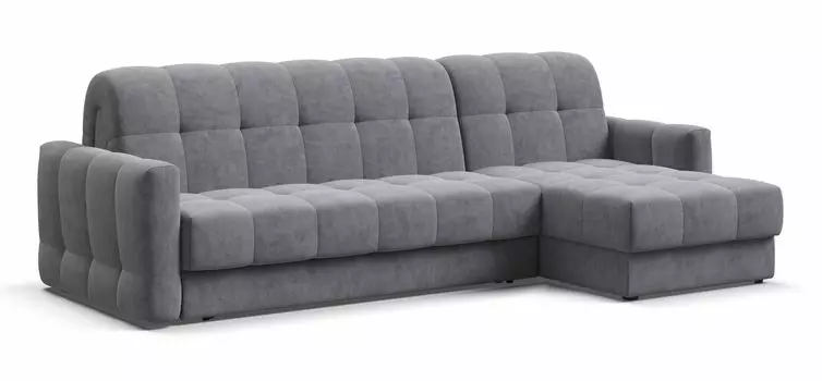 Угловой диван BOSS Sleep 160 Велюр Роял агат