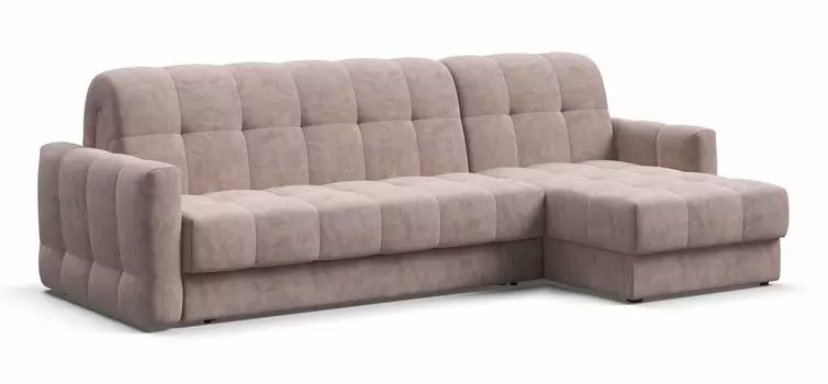 Угловой диван BOSS Sleep 160 Велюр Royal пион NEW