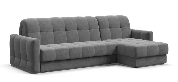 Угловой диван BOSS Sleep 160 Велюр Royal стоун