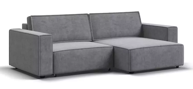 Угловой диван BOSS SOFT MODOOL Велюр Роял агат