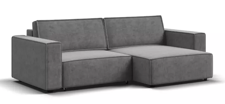 Угловой диван BOSS SOFT MODOOL Велюр Royal стоун