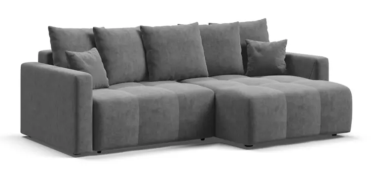 Угловой диван BOSS TREND Велюр Royal стоун