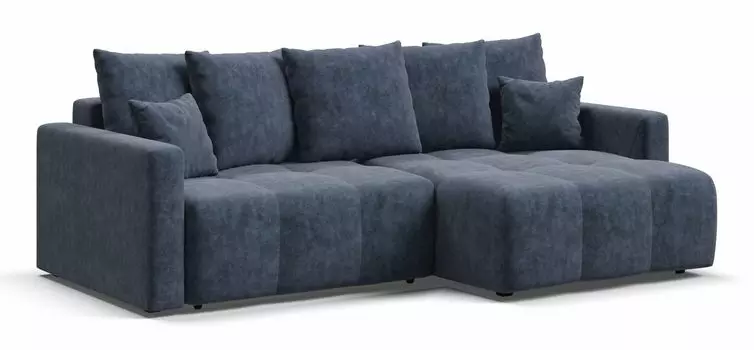 Угловой диван BOSS TREND Велюр Royal топаз NEW