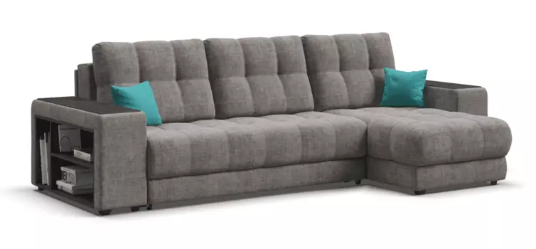 Угловой диван BOSS XL SE шенилл IQ бежевый