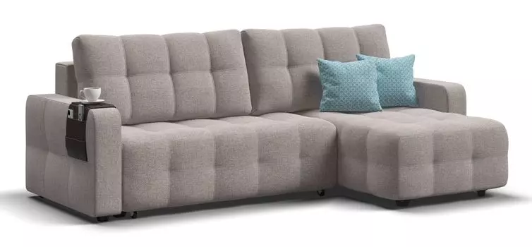 Угловой диван Dandy SE рогожка Malmo бежевый