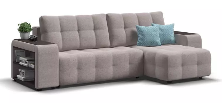 Угловой диван DANDY XL SE Рогожка Malmo бежевый