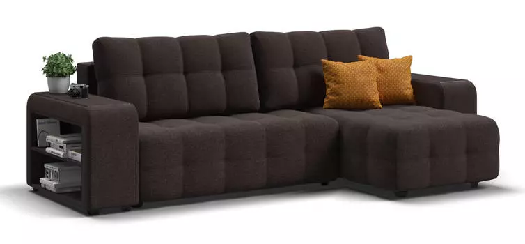 Угловой диван DANDY XL SEРогожка Malmo шоколад