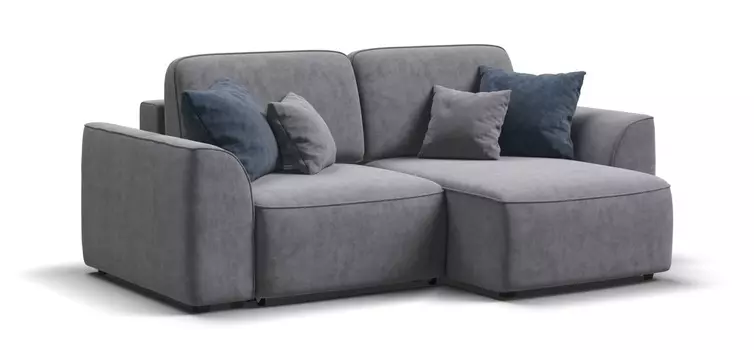 Угловой диван KING MODOOL Велюр Роял агат