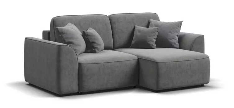 Угловой диван KING MODOOL Велюр Royal стоун