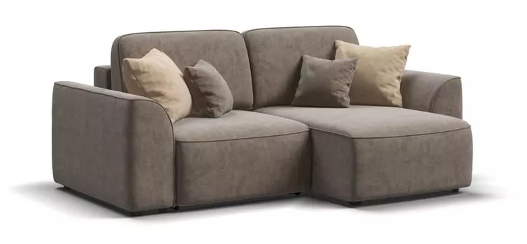 Угловой диван KING MODOOL Велюр Royal тауп NEW