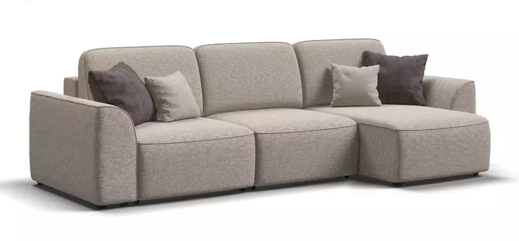 Угловой диван KING SE Рогожка Vento бежевый