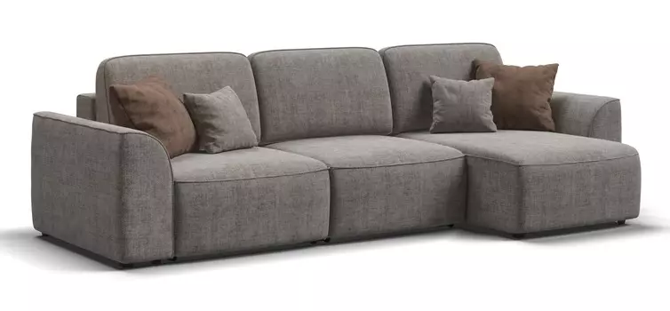 Угловой диван KING SE Шенилл IQ бежевый